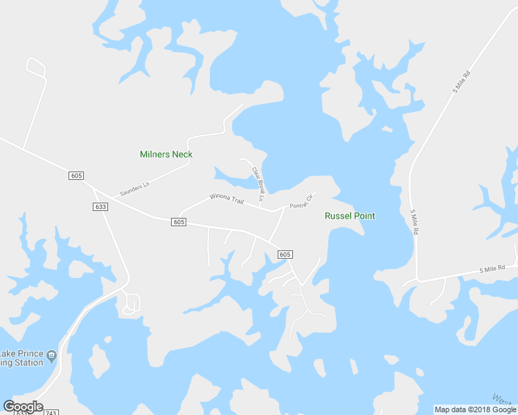 map of restaurants, bars, coffee shops, grocery stores, and more near 4400 Clear Brook Lane in Suffolk