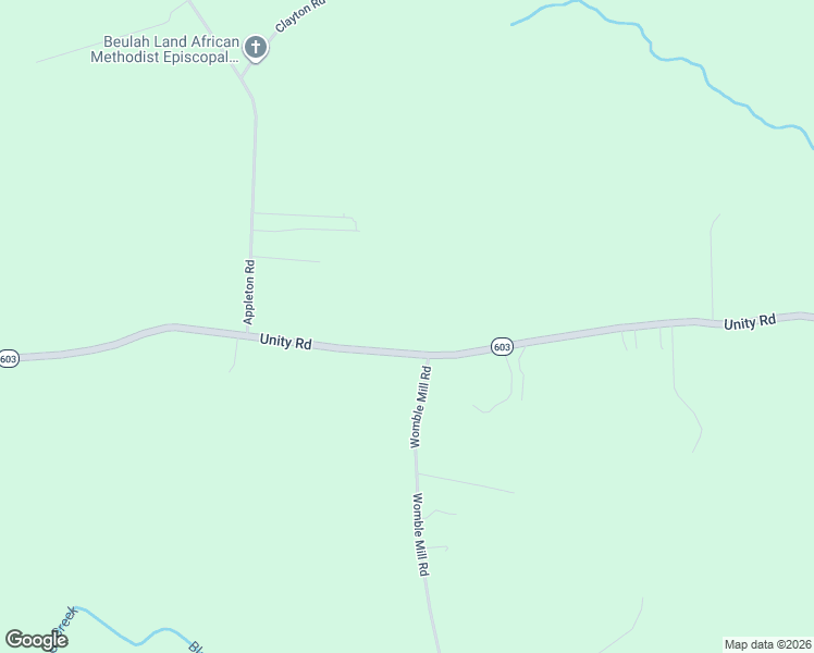 map of restaurants, bars, coffee shops, grocery stores, and more near 34205-34299 Unity Road in Zuni
