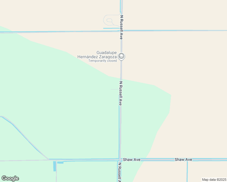 map of restaurants, bars, coffee shops, grocery stores, and more near 5609 North Russell Avenue in Firebaugh