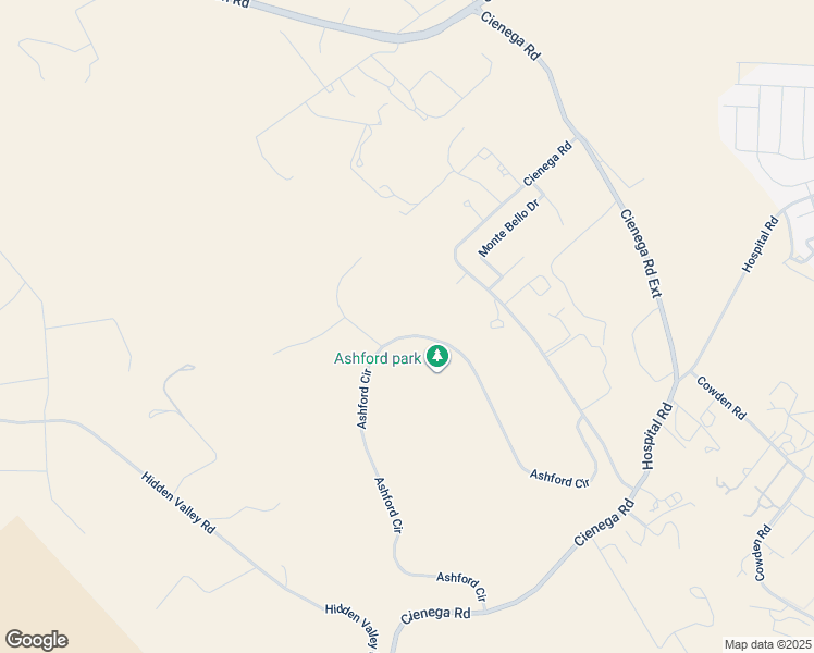 map of restaurants, bars, coffee shops, grocery stores, and more near 4116 Ashford Circle in Hollister