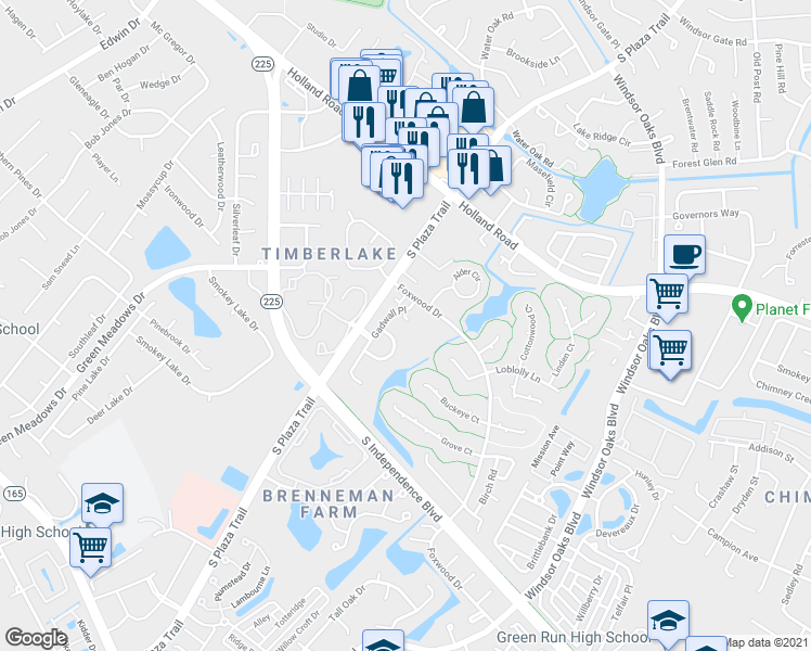 map of restaurants, bars, coffee shops, grocery stores, and more near 809 Gadwall Ct in Virginia Beach