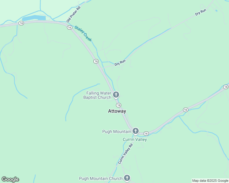 map of restaurants, bars, coffee shops, grocery stores, and more near 2137 Highway 16 in Marion