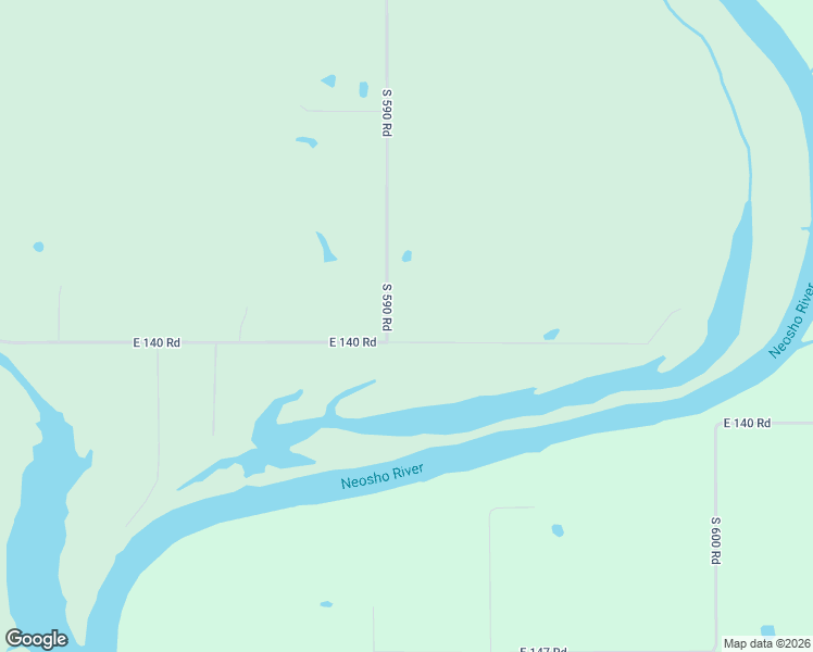 map of restaurants, bars, coffee shops, grocery stores, and more near 13966 South 590 Road in Miami