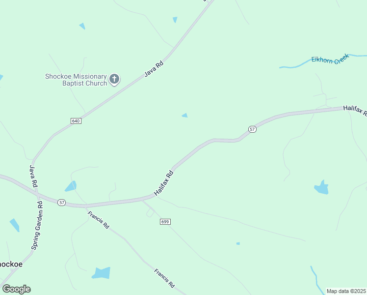 map of restaurants, bars, coffee shops, grocery stores, and more near 9557 Halifax Road in Java