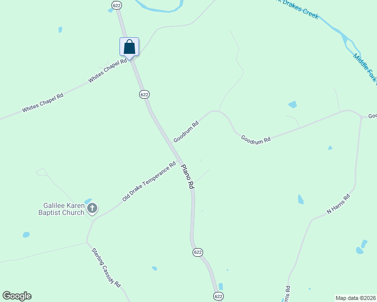 map of restaurants, bars, coffee shops, grocery stores, and more near 7918 Plano Road in Bowling Green