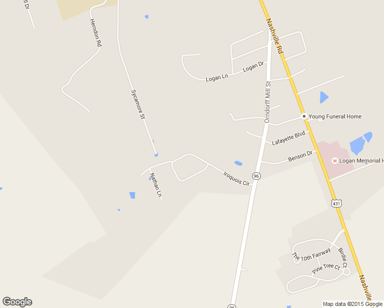 map of restaurants, bars, coffee shops, grocery stores, and more near 113 Iroquois Circle in Russellville