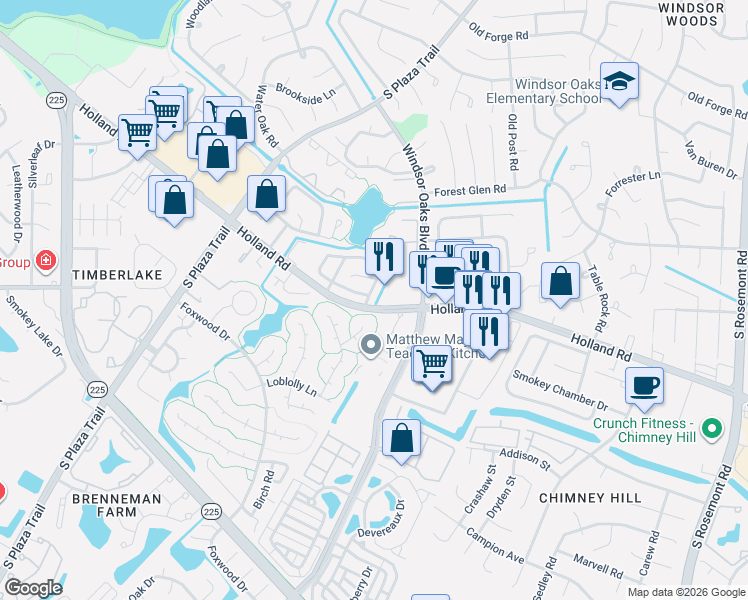 map of restaurants, bars, coffee shops, grocery stores, and more near 3973 Holland Road in Virginia Beach