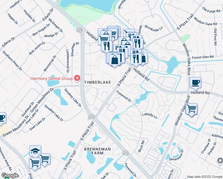 map of restaurants, bars, coffee shops, grocery stores, and more near 4308 Gadwall Place in Virginia Beach