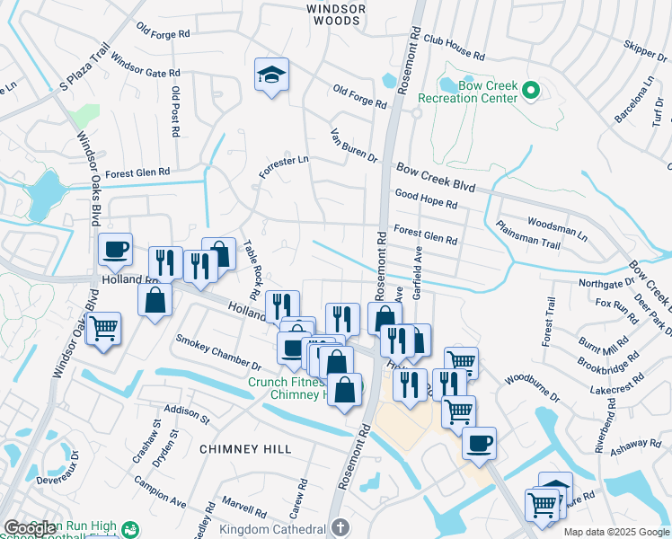 map of restaurants, bars, coffee shops, grocery stores, and more near 700 Arthur Avenue in Virginia Beach