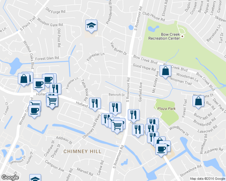 map of restaurants, bars, coffee shops, grocery stores, and more near 700 Arthur Avenue in Virginia Beach