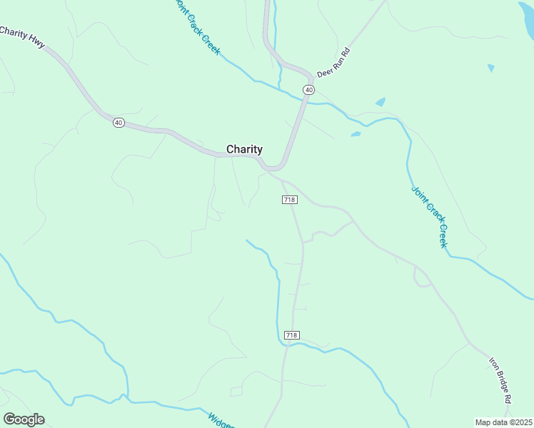 map of restaurants, bars, coffee shops, grocery stores, and more near 5804 Charity Highway in Woolwine