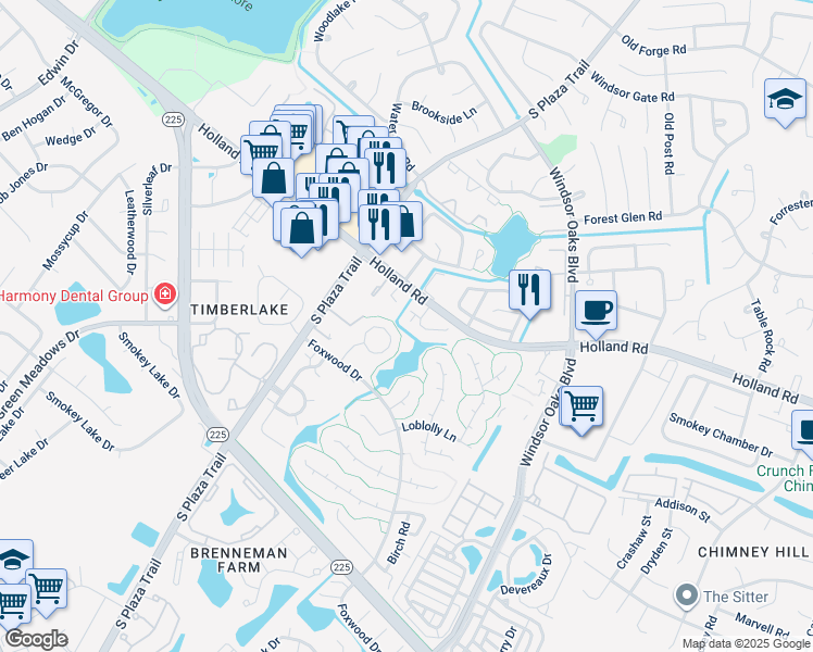 map of restaurants, bars, coffee shops, grocery stores, and more near 648 Waters Drive in Virginia Beach
