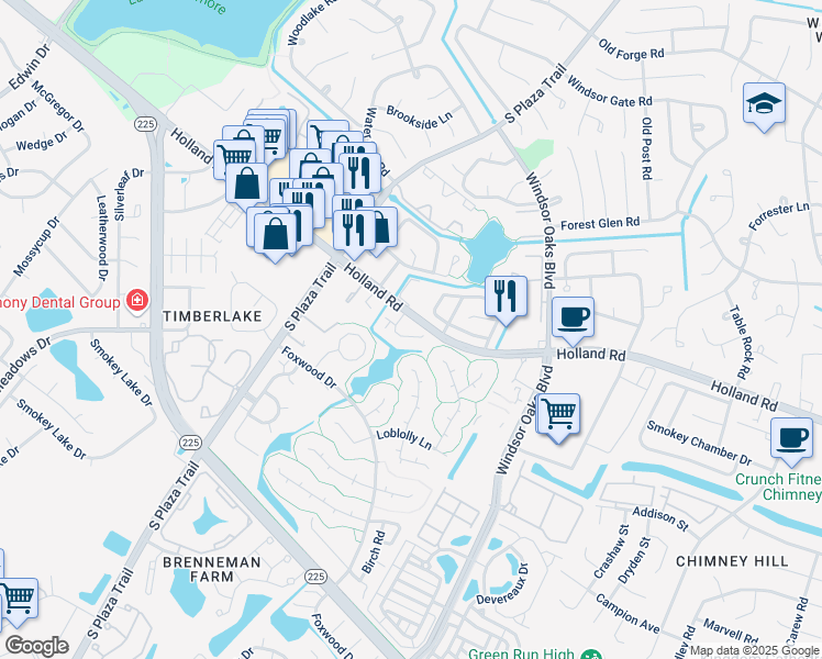 map of restaurants, bars, coffee shops, grocery stores, and more near in Virginia Beach