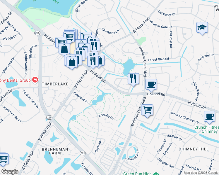 map of restaurants, bars, coffee shops, grocery stores, and more near in Virginia Beach