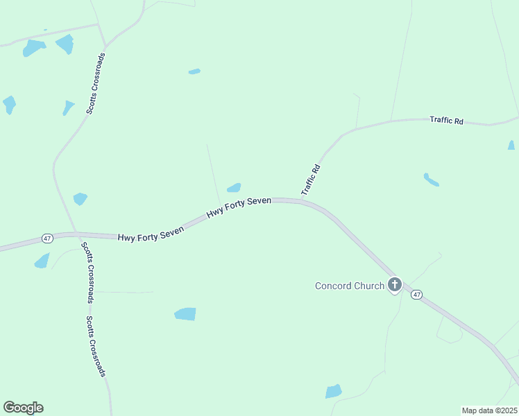 map of restaurants, bars, coffee shops, grocery stores, and more near 10692-10968 Highway 47 in Chase City