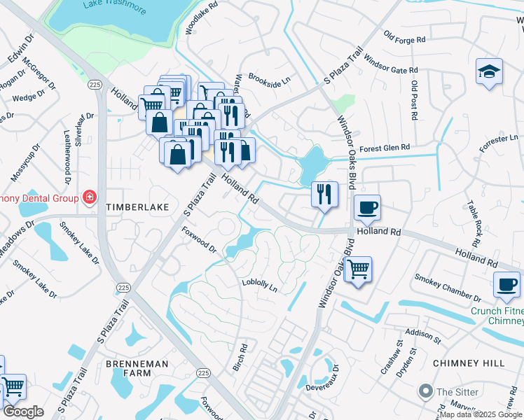 map of restaurants, bars, coffee shops, grocery stores, and more near 702 Waters Drive in Virginia Beach