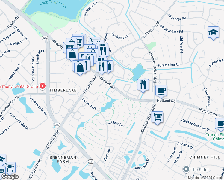 map of restaurants, bars, coffee shops, grocery stores, and more near in Virginia Beach