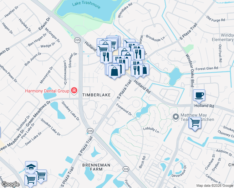 map of restaurants, bars, coffee shops, grocery stores, and more near 859 Spence Circle in Virginia Beach