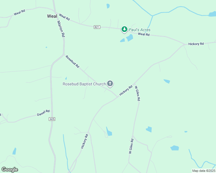map of restaurants, bars, coffee shops, grocery stores, and more near 210 Rosebud Road in Chatham