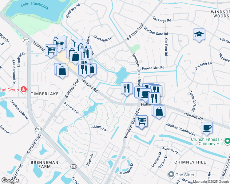 map of restaurants, bars, coffee shops, grocery stores, and more near 610 Thomas Nelson Drive in Virginia Beach