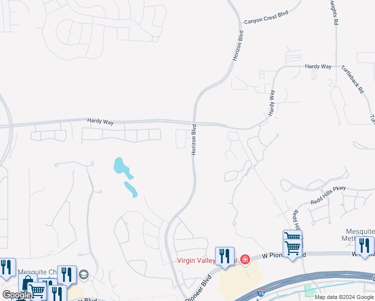 map of restaurants, bars, coffee shops, grocery stores, and more near 868 Gemini Lane in Mesquite