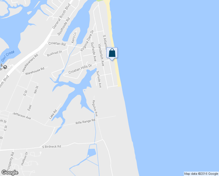map of restaurants, bars, coffee shops, grocery stores, and more near 205 Lockheed Avenue in Virginia Beach