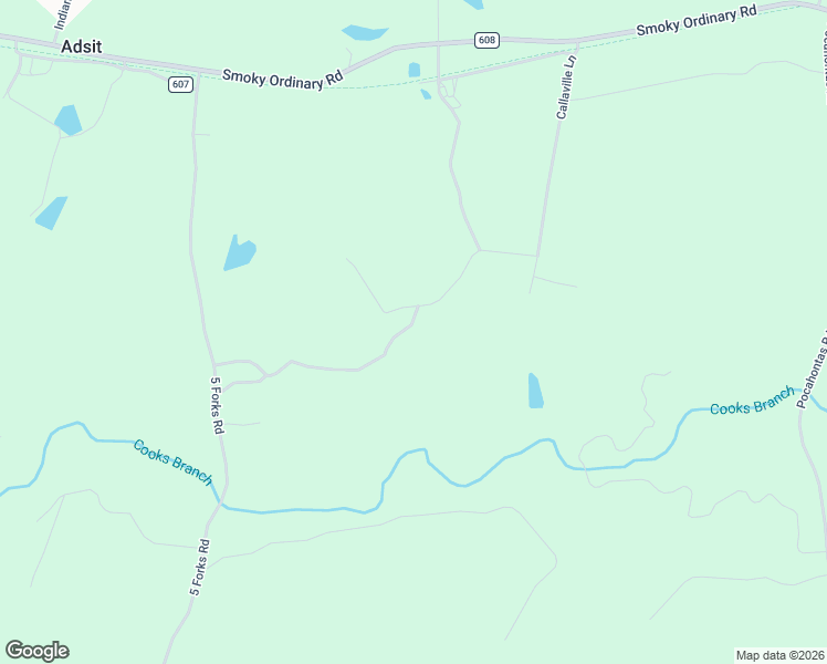 map of restaurants, bars, coffee shops, grocery stores, and more near 472 Callaville Lane in Freeman