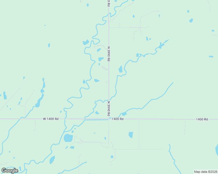 map of restaurants, bars, coffee shops, grocery stores, and more near 13780 North 3990 Road in Dewey