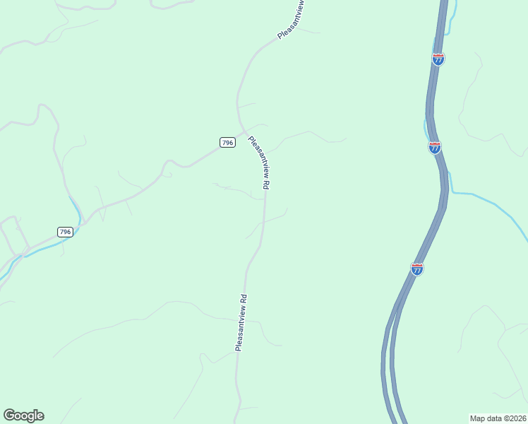 map of restaurants, bars, coffee shops, grocery stores, and more near Pleasantview Road in Austinville