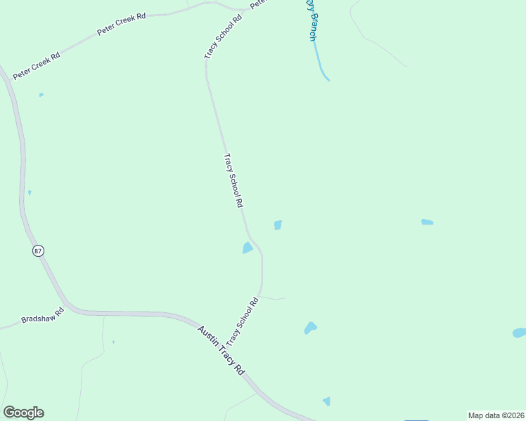 map of restaurants, bars, coffee shops, grocery stores, and more near 455 Tracy School Road in Austin