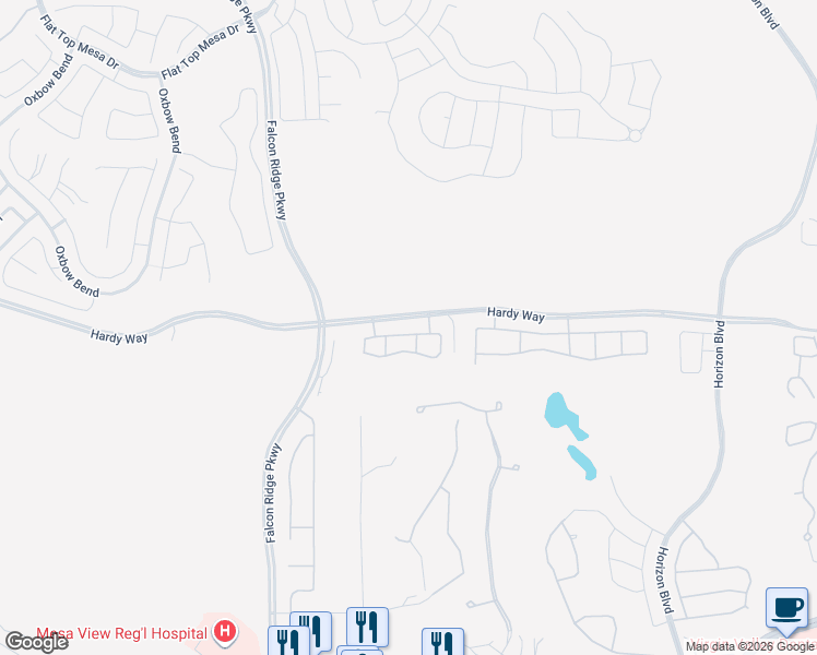 map of restaurants, bars, coffee shops, grocery stores, and more near 1127 Sun Star Lane in Mesquite