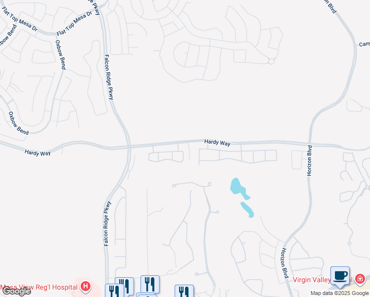 map of restaurants, bars, coffee shops, grocery stores, and more near 1097 Sun Star Lane in Mesquite