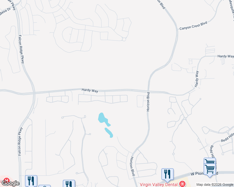 map of restaurants, bars, coffee shops, grocery stores, and more near 957 Atkins Lane in Mesquite