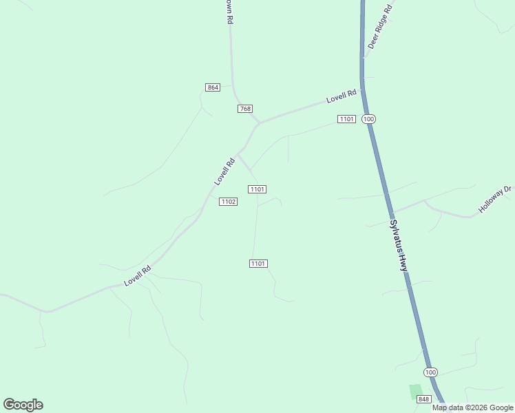 map of restaurants, bars, coffee shops, grocery stores, and more near State Road 1101 in Carroll County