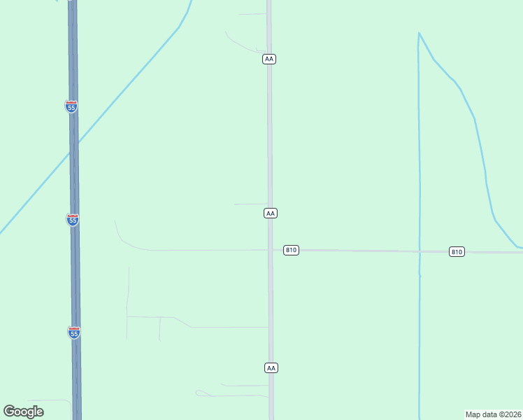 map of restaurants, bars, coffee shops, grocery stores, and more near 2107 State Highway AA in Sikeston