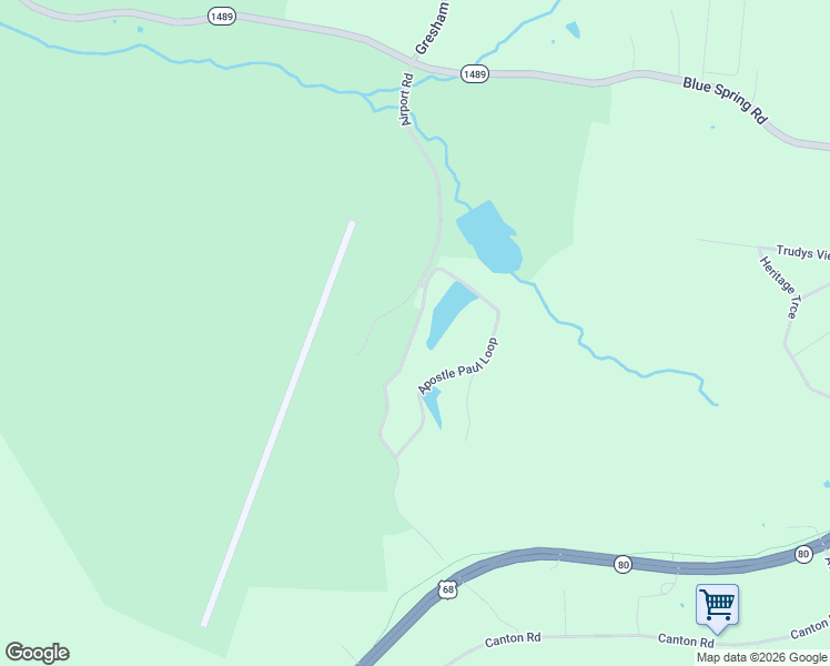 map of restaurants, bars, coffee shops, grocery stores, and more near Apostle Paul Loop in Cadiz