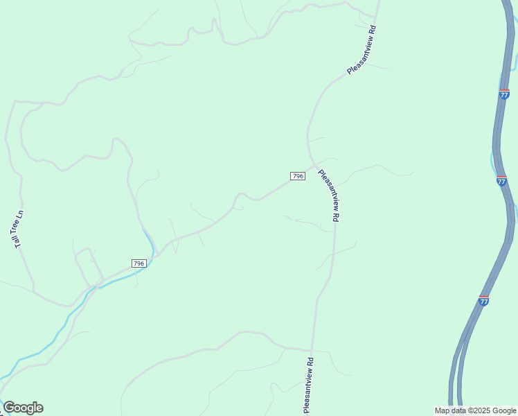 map of restaurants, bars, coffee shops, grocery stores, and more near 856 State Road 796 in Austinville
