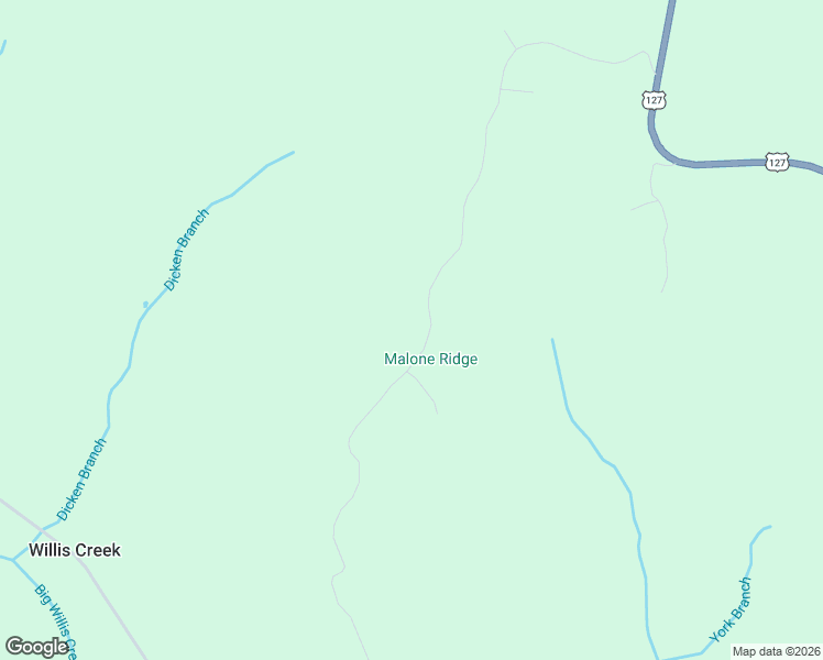 map of restaurants, bars, coffee shops, grocery stores, and more near in Willis Creek