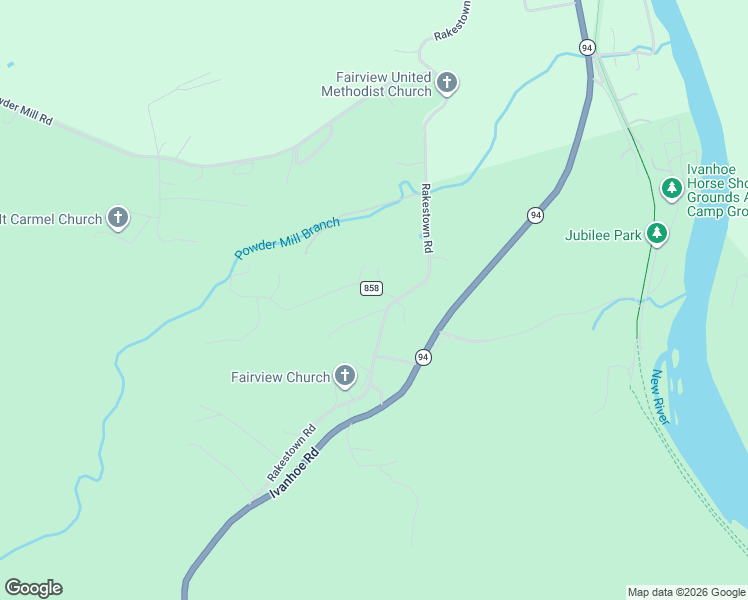 map of restaurants, bars, coffee shops, grocery stores, and more near 308-334 Cherry Lane in Ivanhoe