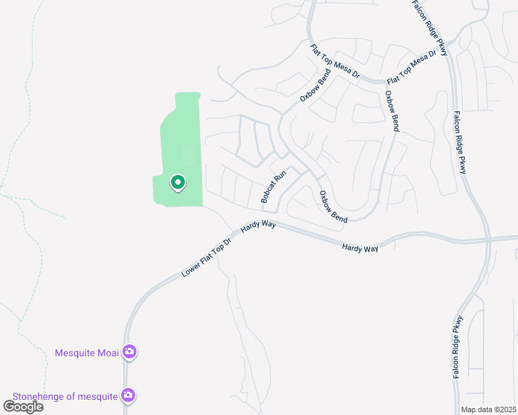 map of restaurants, bars, coffee shops, grocery stores, and more near 789 Bobcat Run in Mesquite