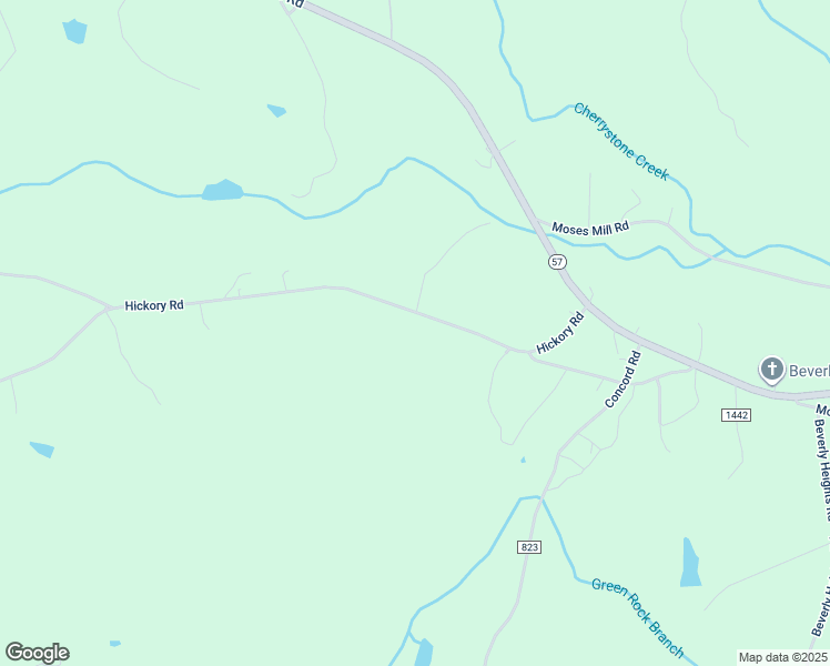 map of restaurants, bars, coffee shops, grocery stores, and more near 513 Hickory Road in Chatham