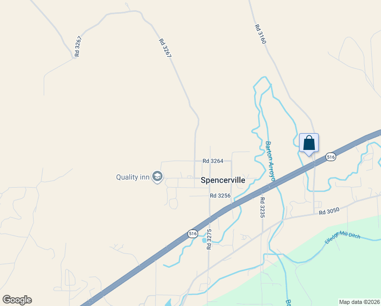 map of restaurants, bars, coffee shops, grocery stores, and more near 13 Road 3267 in Aztec