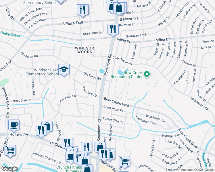 map of restaurants, bars, coffee shops, grocery stores, and more near 541 Hannibal Street in Virginia Beach
