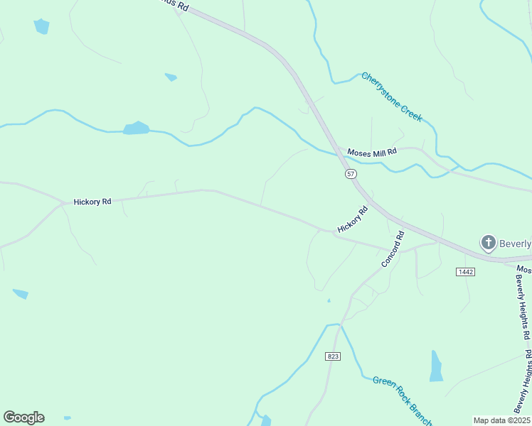 map of restaurants, bars, coffee shops, grocery stores, and more near 513 Hickory Road in Chatham