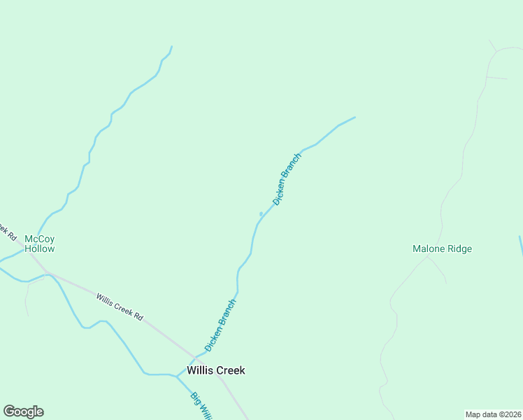 map of restaurants, bars, coffee shops, grocery stores, and more near in Willis Creek