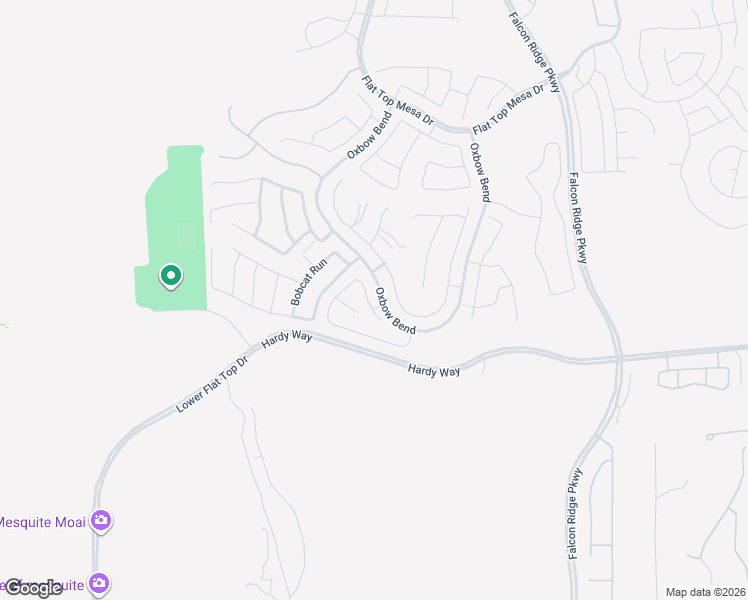 map of restaurants, bars, coffee shops, grocery stores, and more near 805 Crescent Moon Bend in Mesquite