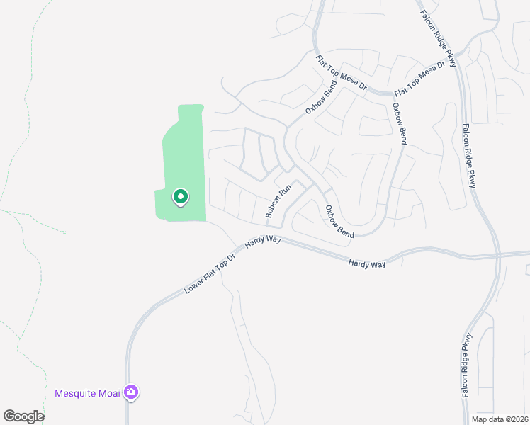 map of restaurants, bars, coffee shops, grocery stores, and more near 1504 Bobcat Run in Mesquite