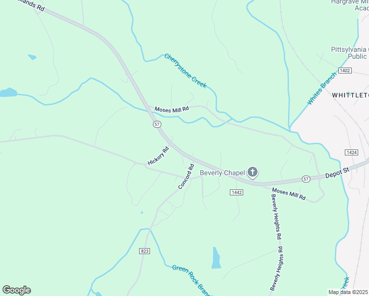 map of restaurants, bars, coffee shops, grocery stores, and more near 1020 Callands Road in Chatham