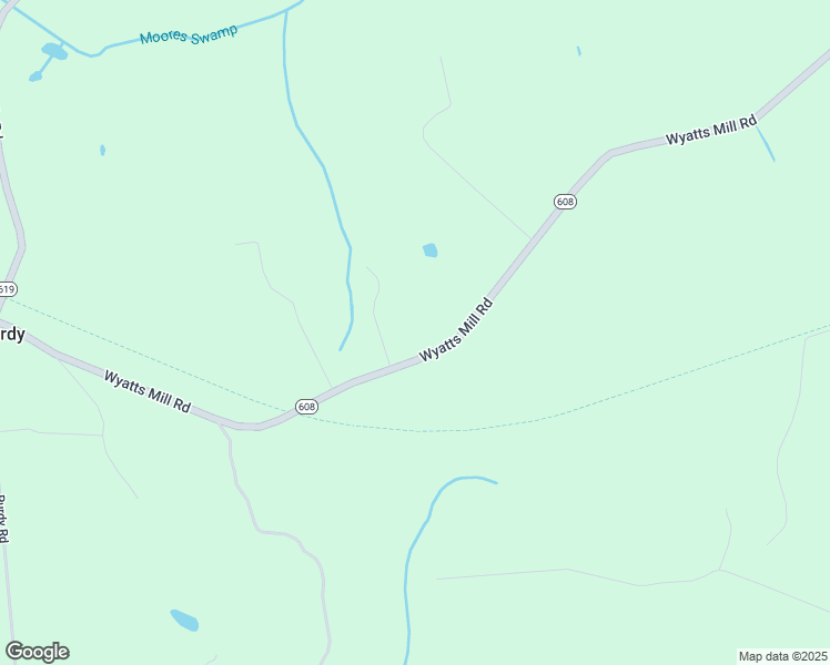 map of restaurants, bars, coffee shops, grocery stores, and more near 4909 Wyatts Mill Road in Jarratt