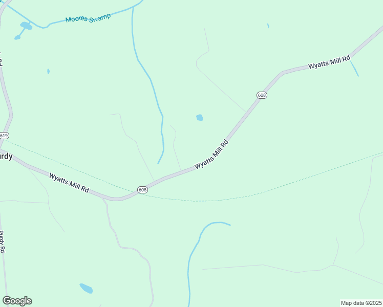 map of restaurants, bars, coffee shops, grocery stores, and more near 4909 Wyatts Mill Road in Jarratt